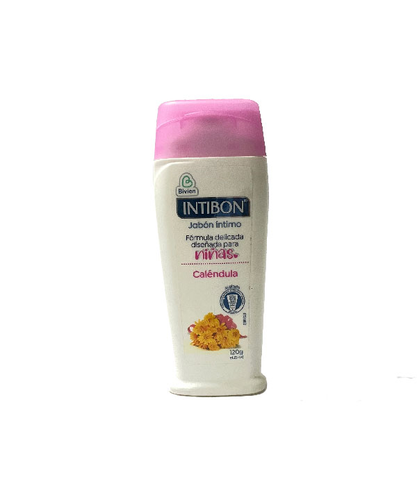 JABON INTIMO INTIBON NIÑA CALENDULA FRASCO X 120 GR